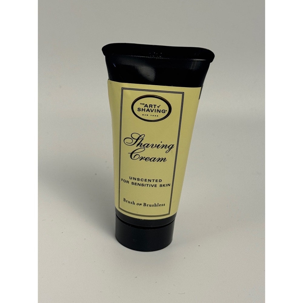 The Art of Shaving Unscented Shaving Cream 1 fl oz/ 30ml NEW